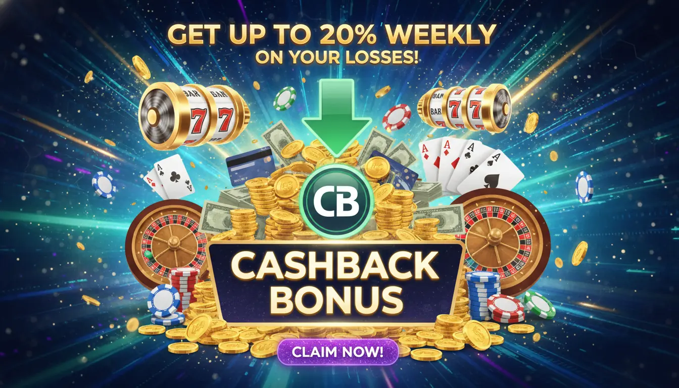 X casino cashback bonus