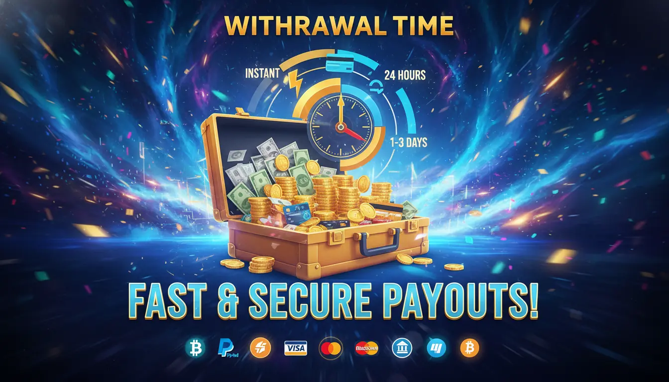 X casino withdrawal time